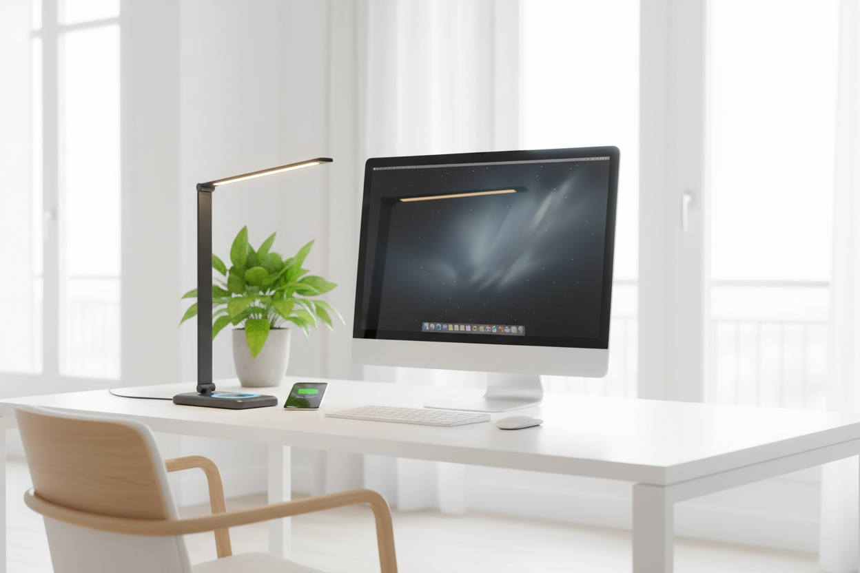 Bright minimal office